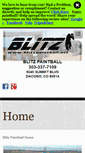 Mobile Screenshot of blitzpaintball.net